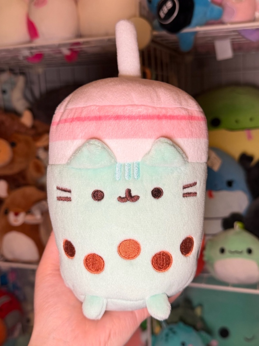 Pusheen Cat Boba Tea Sips 6” Collectible Stuffed Plush